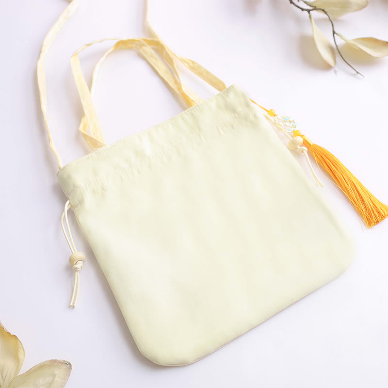 Buddha Stones Lotus Peony Epiphyllum Phoenix Suzhou bordado algodón lino Tote bandolera bolso de hombro bolso