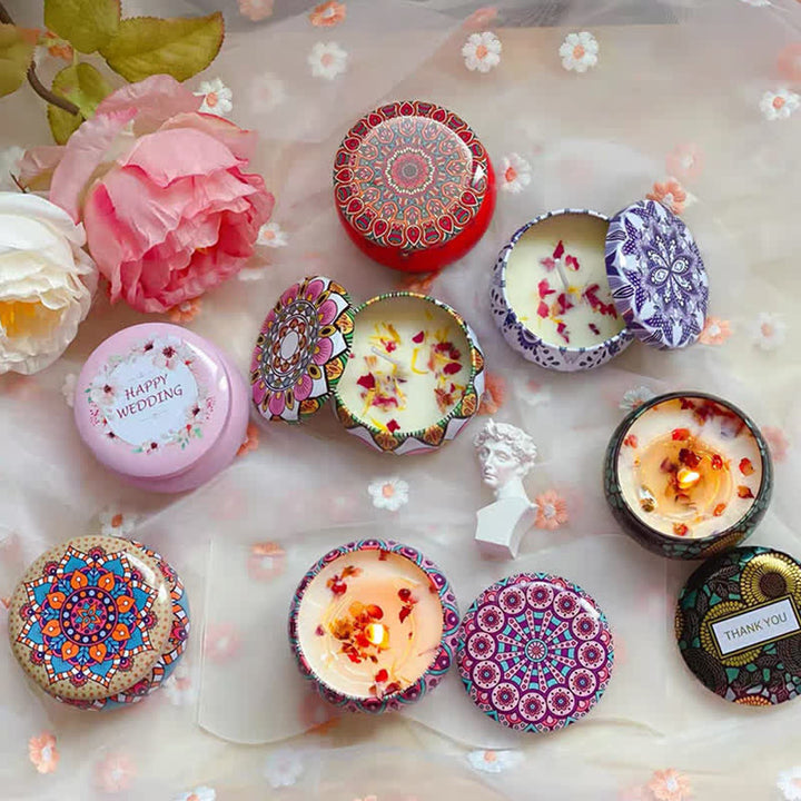 Té blanco Flor de jengibre Lavanda Gardenia Vela de cera de soja perfumada Regalo para familiares y amigos - image 35