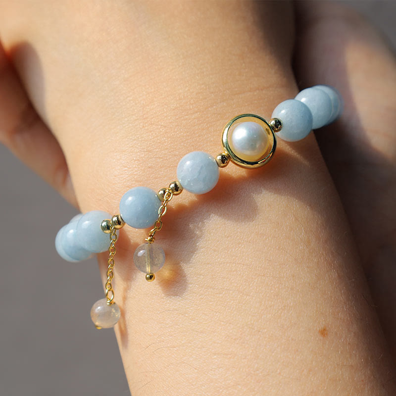 Pulsera con dijes de cuentas de Buddha Stones