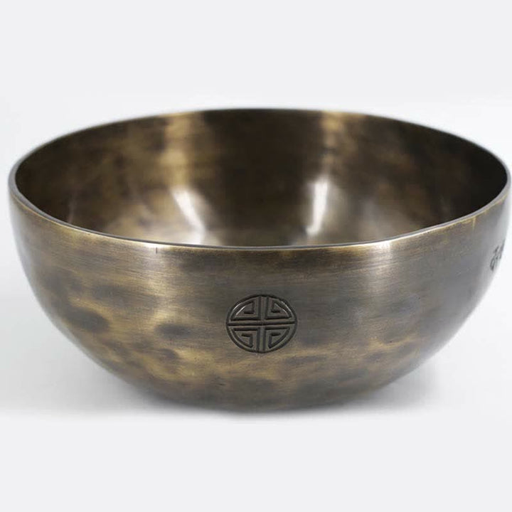 Cuenco tibetano Lunar Rainbow Full Moon hecho a mano para curación y meditación, juego de cuencos con sonido de energía positiva