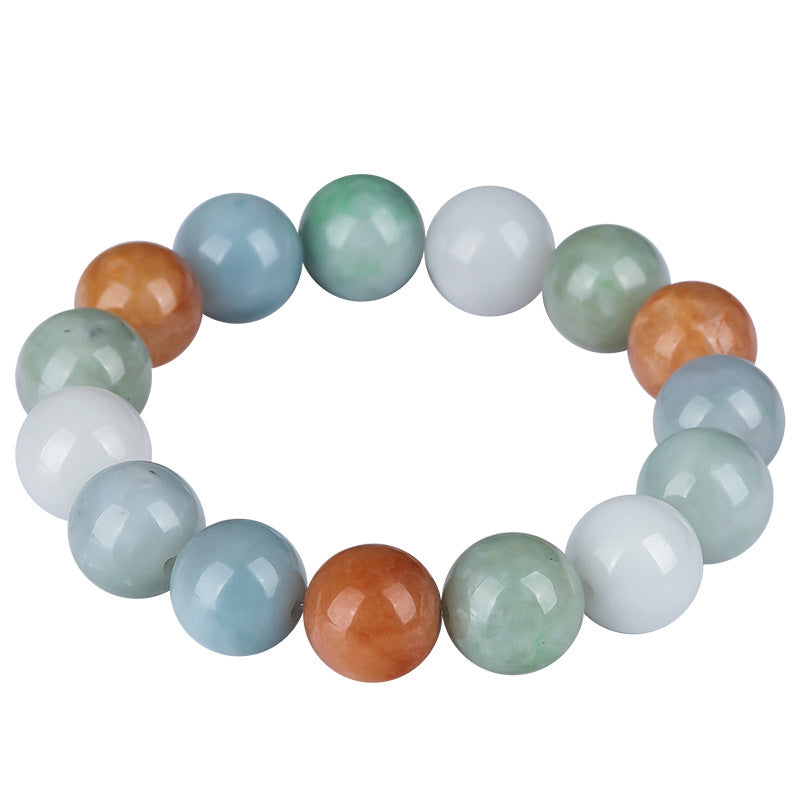 Pulsera de protección curativa de jade natural con Buddha Stones