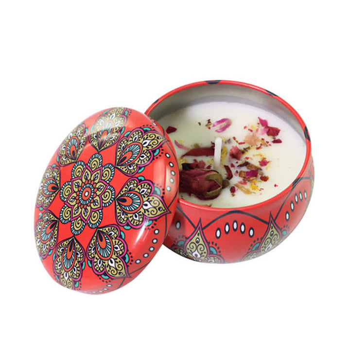 Té blanco Flor de jengibre Lavanda Gardenia Vela de cera de soja perfumada Regalo para familiares y amigos - Sándalo - image 19