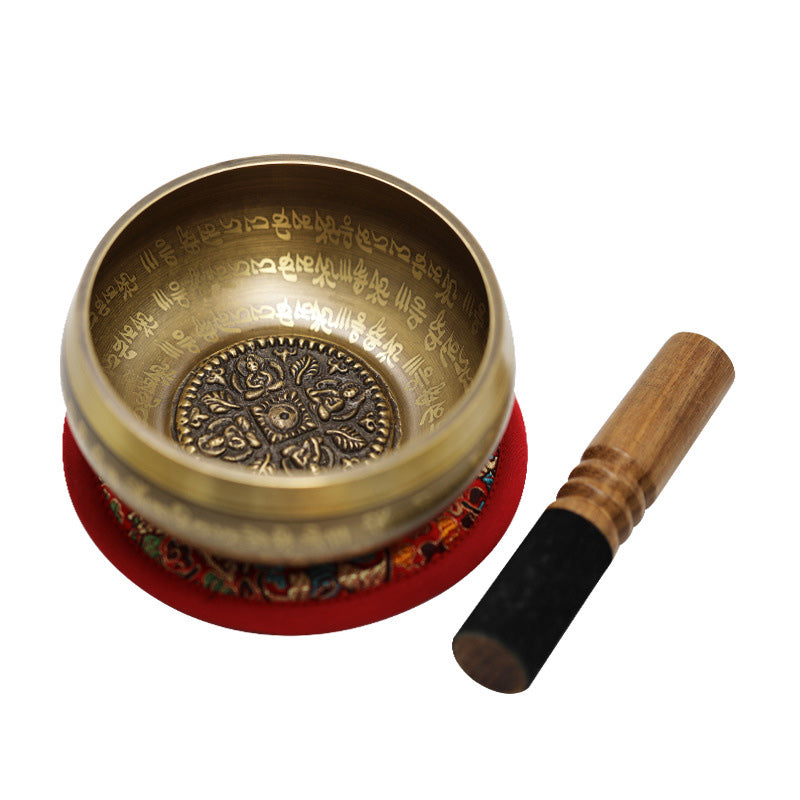 Cuenco con sonido tibetano de Buddha Stones hecho a mano para yoga, atención plena y meditación, juego de cuencos para cantar