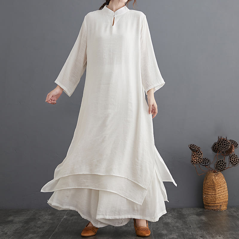 Conjunto de ropa para mujer con estampado sencillo de Buddha Stones para meditación, oración, práctica espiritual zen y yoga. - image 22