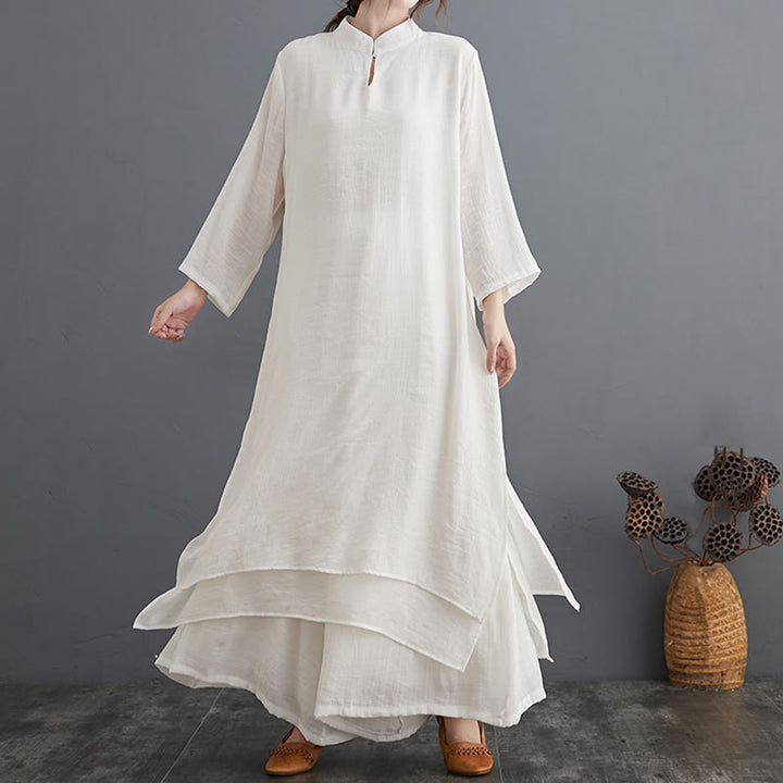 Conjunto de ropa para mujer con estampado sencillo de Buddha Stones para meditación, oración, práctica espiritual zen y yoga. - image 22