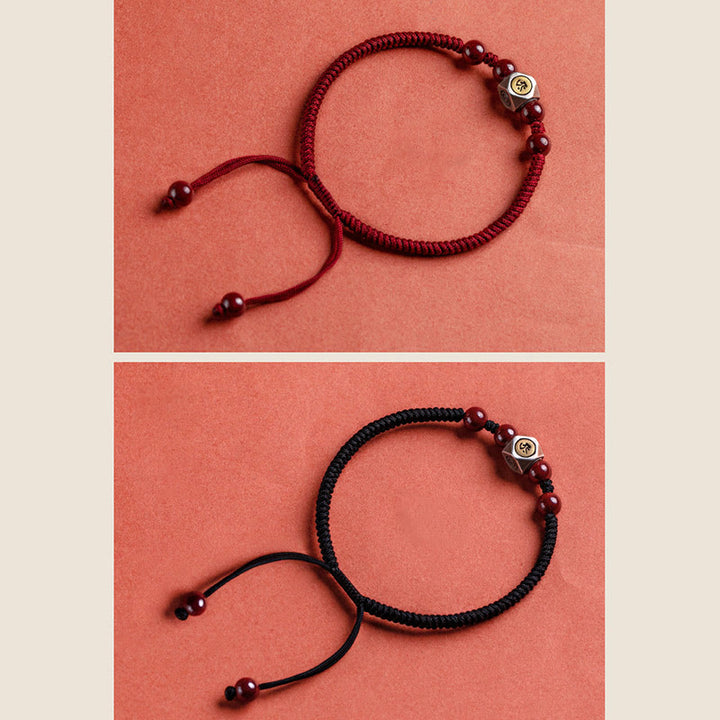 Pulsera de plata de ley 925 con Buddha Stones , zodíaco chino, Buda natal, cinabrio, calma - image 27