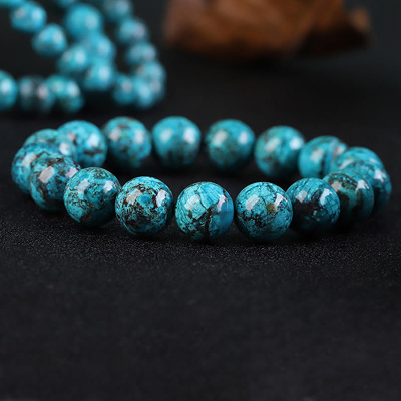 Pulsera de valor de fuerza de piedra fénix natural de Buddha Stones