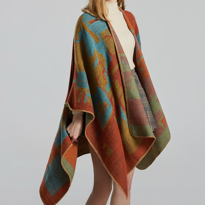 Bufanda tibetana de color naranja - image 8