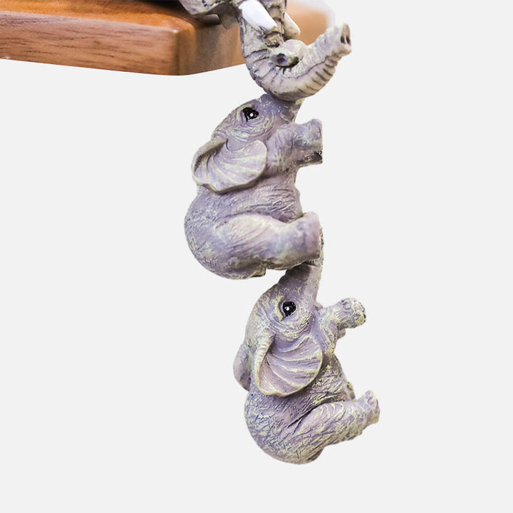 Buddha Stones , 3 uds., figuras de elefante Feng Shui, figura de riqueza, decoración del hogar - image 5