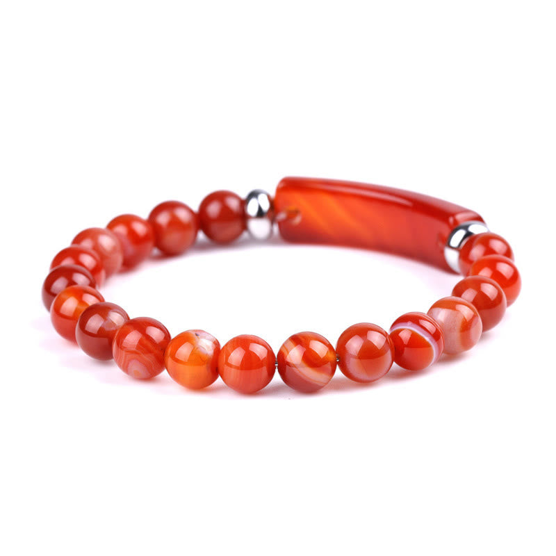 Pulsera curativa de piedras preciosas naturales hechas a mano con Buddha Stones