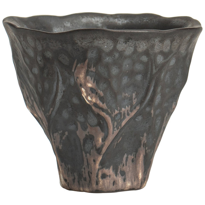 Taza de té de cerámica Zen con forma de flor de loto, Buddha Stones, taza de té de Kung Fu, 50ml