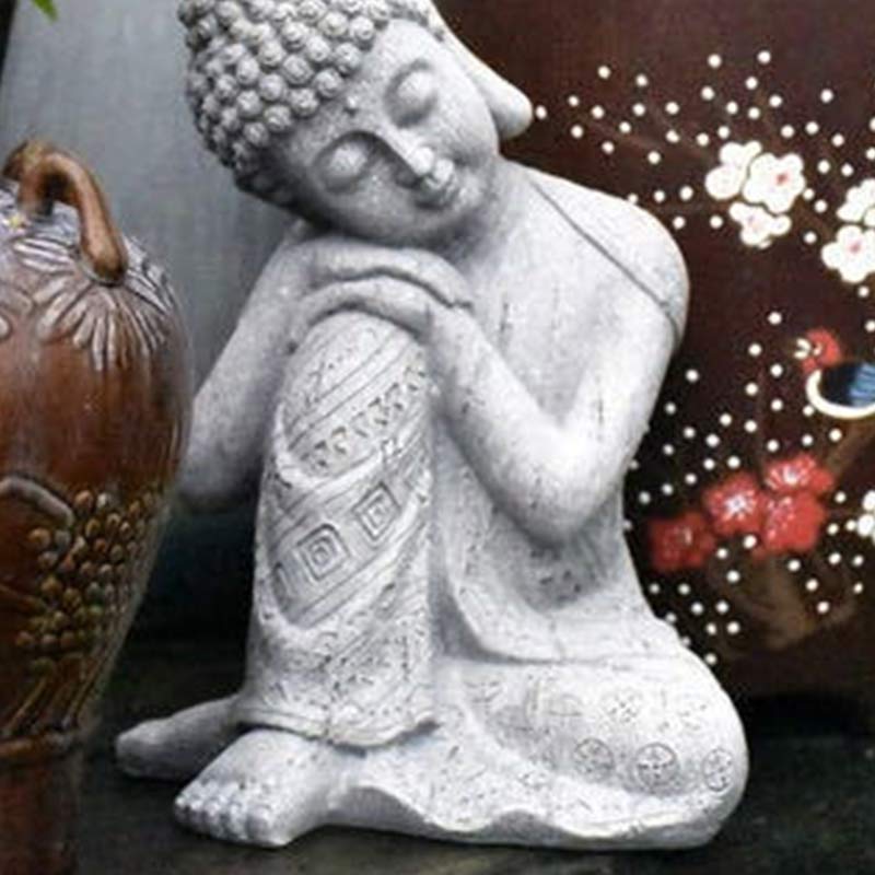 Buddha Stones Meditación tibetana Buda Bendición Compasión Serenidad Decoración del hogar