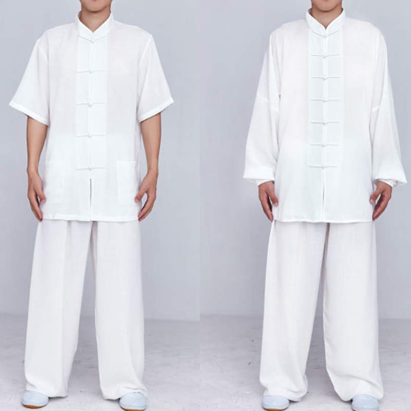 Conjunto de ropa unisex con bordado de Buddha Stones para meditación, oración zen, práctica espiritual de tai chi y qigong - image 18