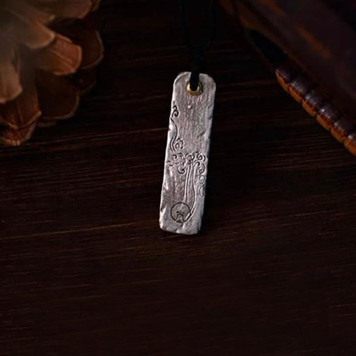 Buddha Stones haciendo una fortuna, carácter chino, moneda de cobre, colgante de collar de riqueza - image 6