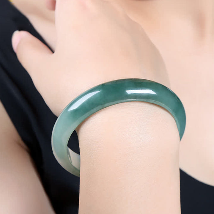 Pulsera curativa con Buddha Stones, jade, abundancia, suerte - image 4
