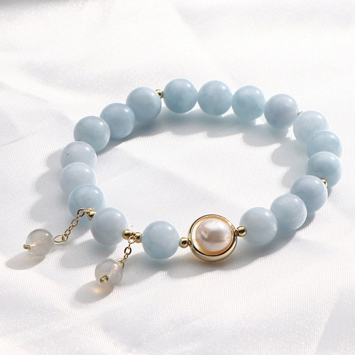 Pulsera con dijes de cuentas de Buddha Stones