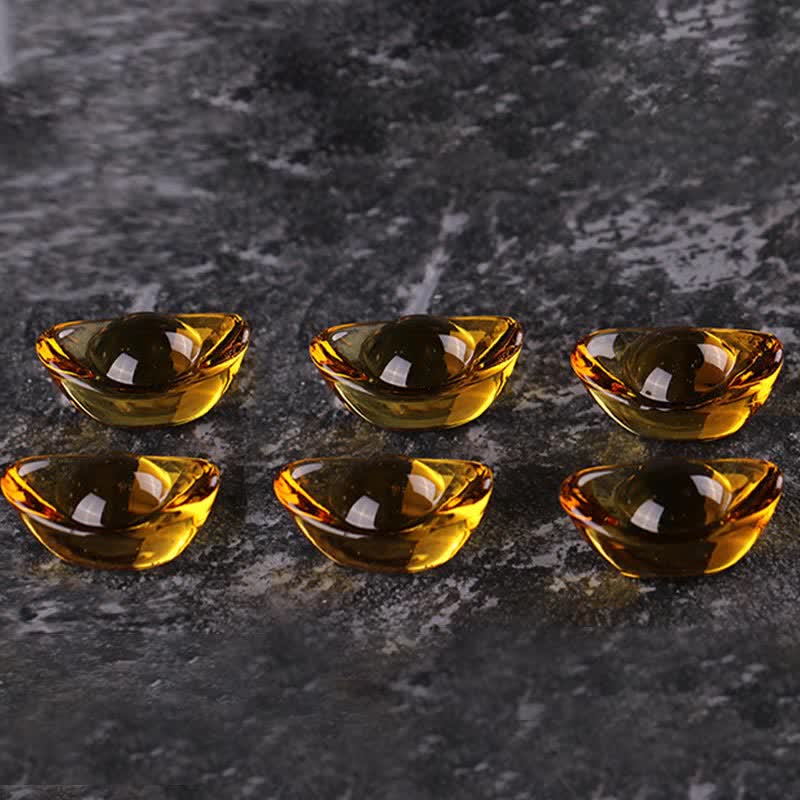 Pieza de arte hecha a mano de Liuli Crystal Treasure Bowl para decoración del hogar - image 9