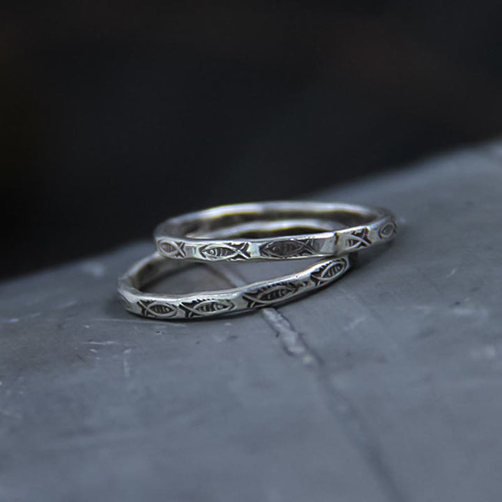 Anillo de plata de ley 925 con Buddha Stones , suerte, pez koi - image 5