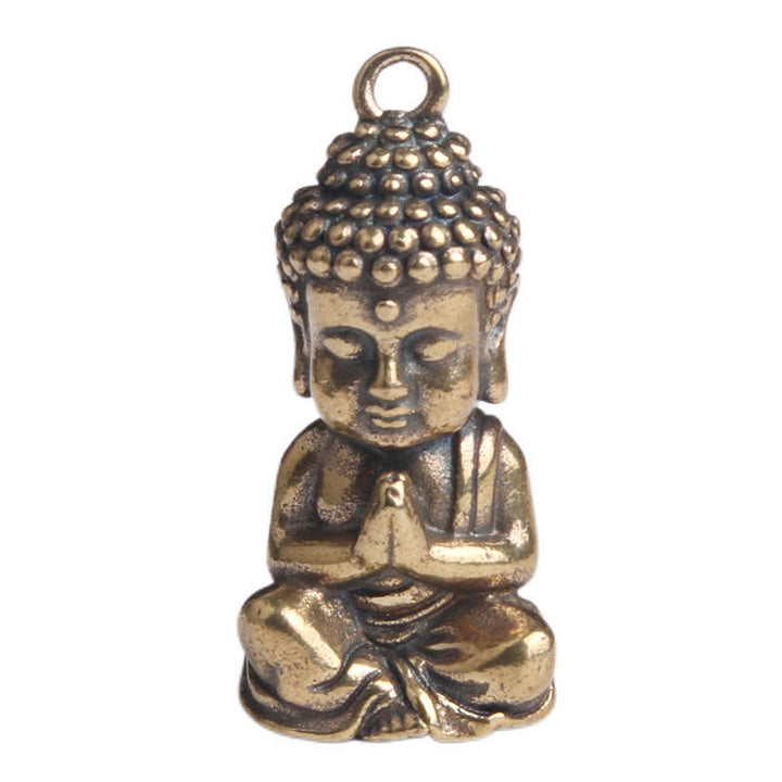 Decoración colgante del llavero del cobre de la compasión de Buda