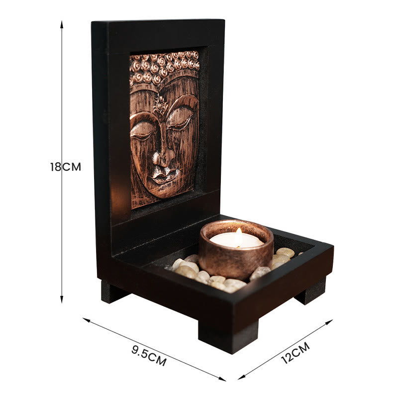 Buddha Stones Buda Compasión Serenidad Hogar Oración Altar Zen Decoración - image 9