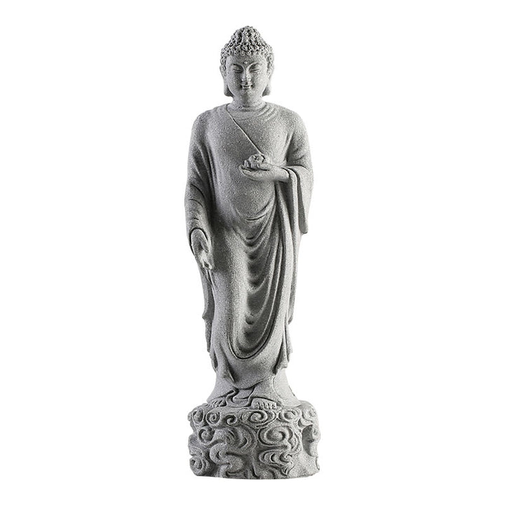 Buddha Stones Meditación Buda Nubes Auspiciosas Diseño Serenidad Decoración del Hogar - image 11