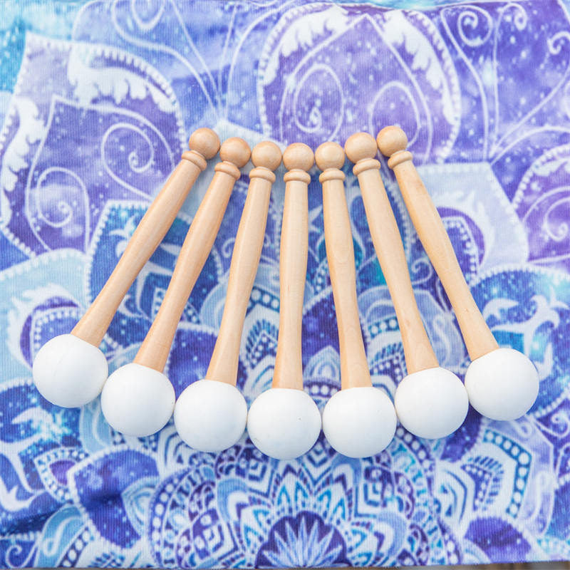 Cuenco con sonido de cristal tibetano, Color caramelo, hecho a mano para Yoga y meditación de atención plena, cuenco para cantar