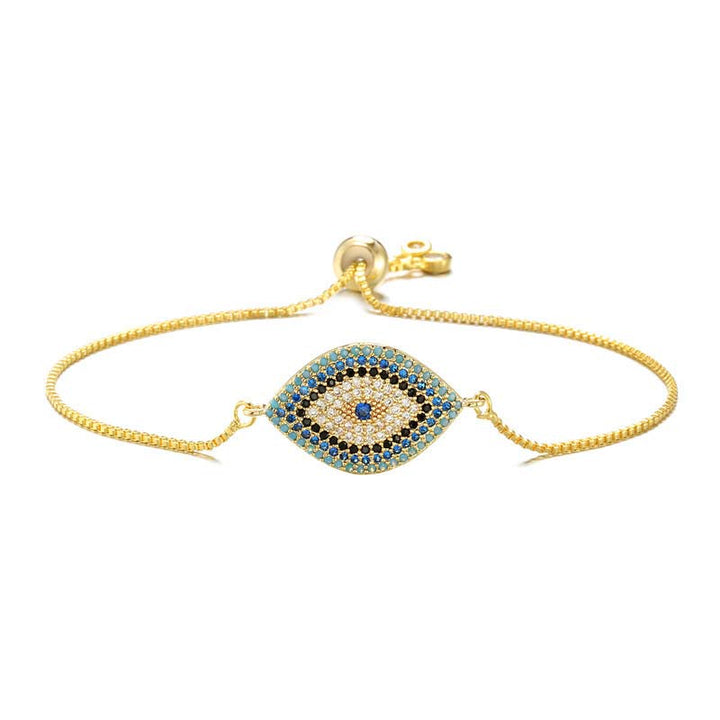 Pulsera curativa con protección contra el mal de ojo con Buddha Stones