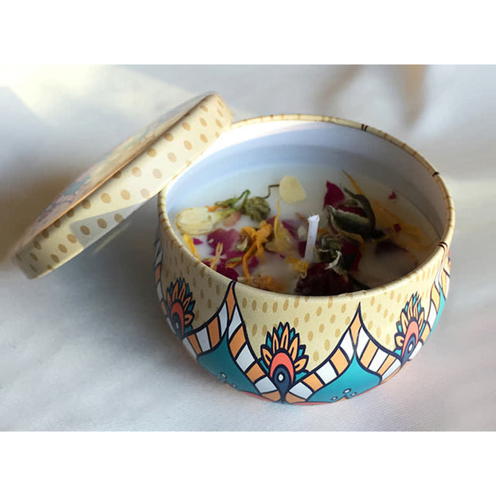 Té blanco Flor de jengibre Lavanda Gardenia Vela de cera de soja perfumada Regalo para familiares y amigos - Té blanco con flor de jengibre - image 1