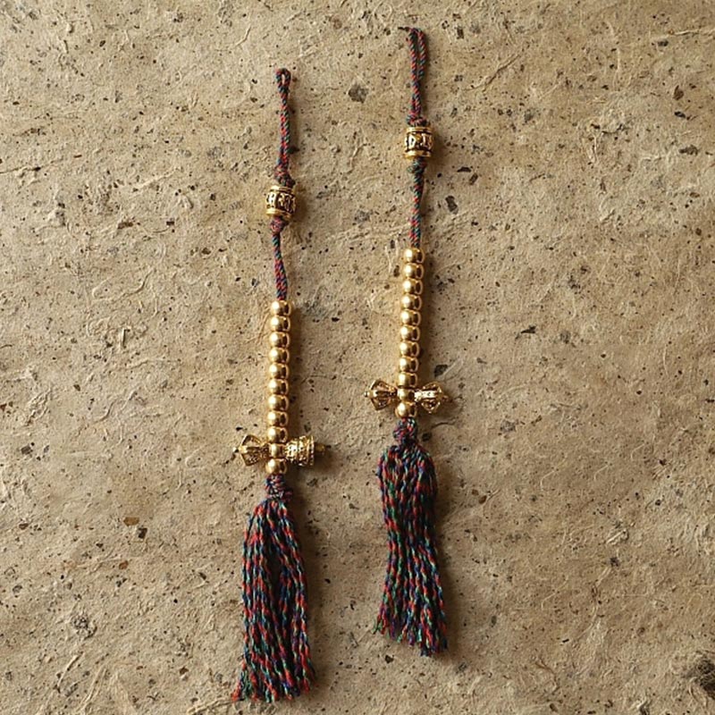 Tíbet 108 Mala cuentas Bodhi semilla Bagua Vajra pulsera de riqueza