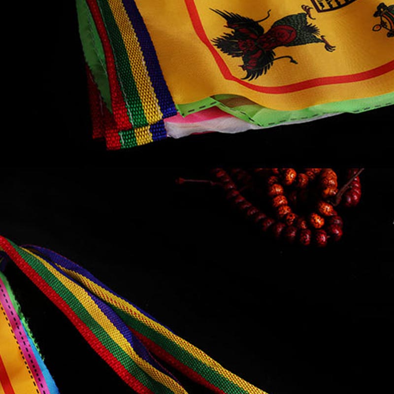 Bendición tibetana al aire libre 10 piezas bandera de oración