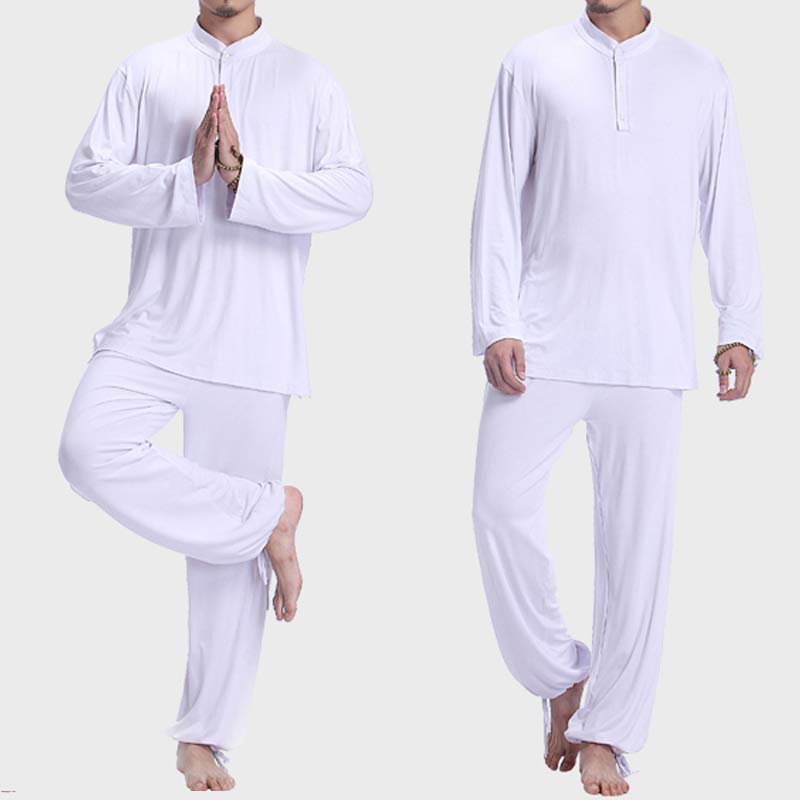 Conjunto de ropa para hombre, Buddha Stones , meditación, oración, Zen espiritual, Tai Chi, práctica de Yoga - image 14