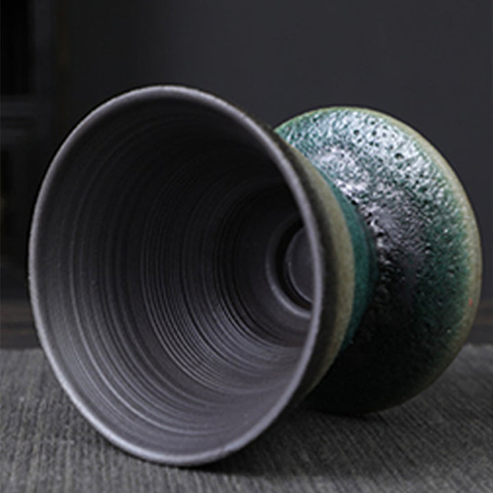 Taza de café de cerámica con diseño Vintage de Buddha Stones , taza de café expreso y té, 150ml