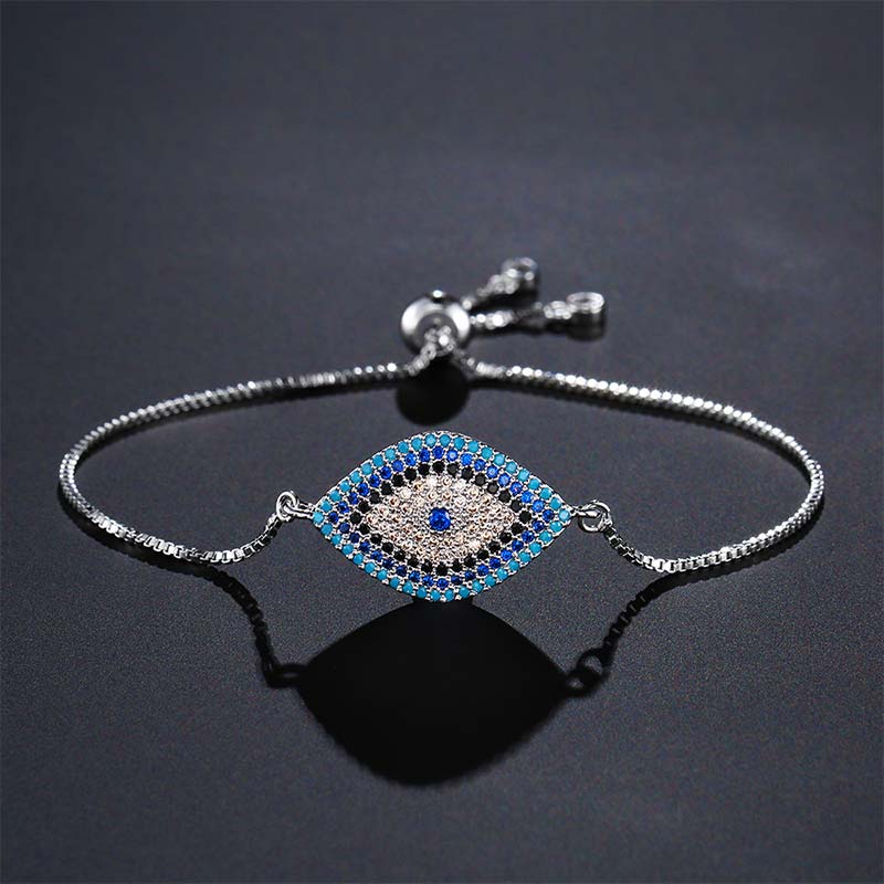 Pulsera curativa con protección contra el mal de ojo con Buddha Stones