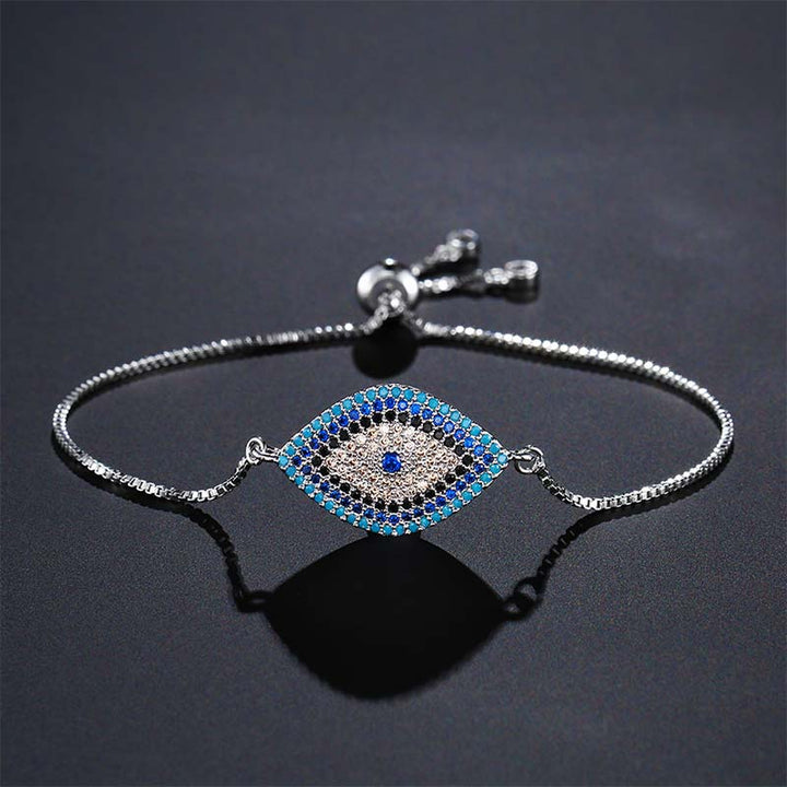 Pulsera curativa con protección contra el mal de ojo con Buddha Stones