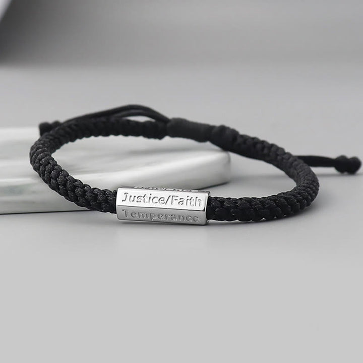 Pulsera de hilo trenzado Seven Deadly Sins Seven Virtues
