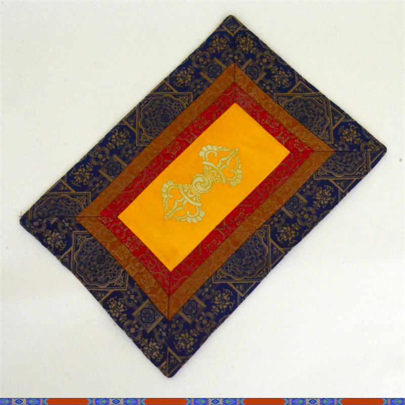 Estera para altar de oración con Buddha Stones, tapete para meditación y curación con poder espiritual Vajra