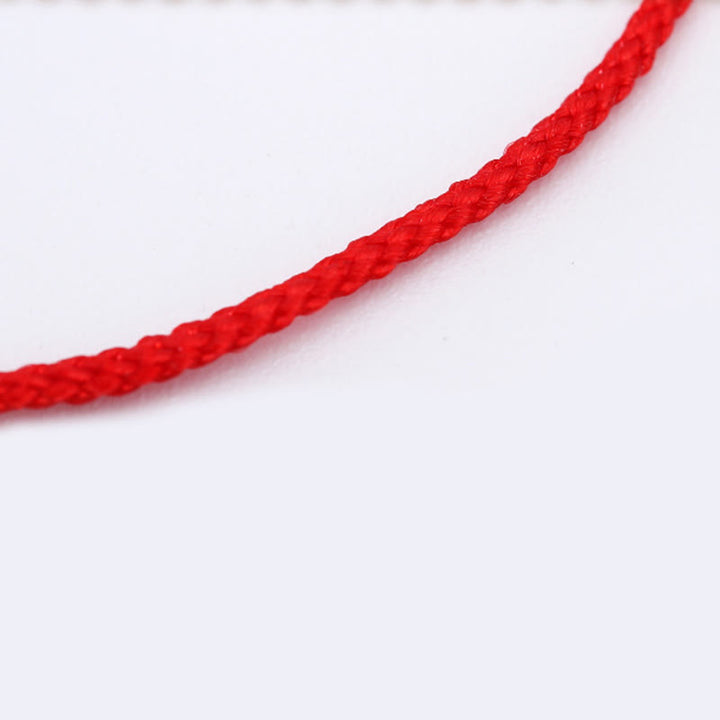 Pulsera de cadena de hilo rojo con protección de la suerte del zodiaco chino que cambia de color de Plata de Ley 925 con Buddha Stones - image 30
