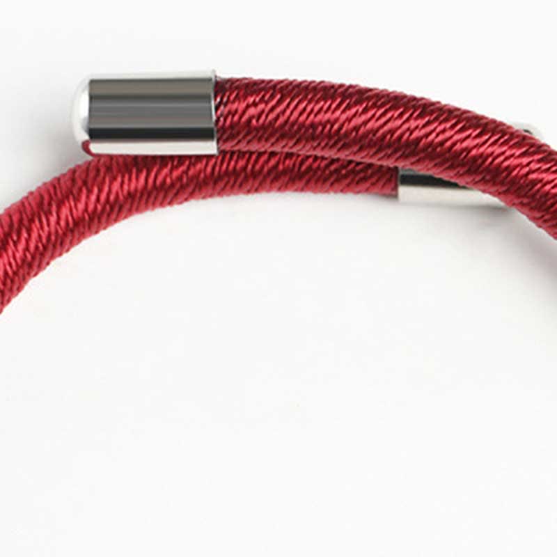 Pulsera de hilo rojo de la paz de Om Mani Padme Hum de plata de ley 925 con Buddha Stones - image 6