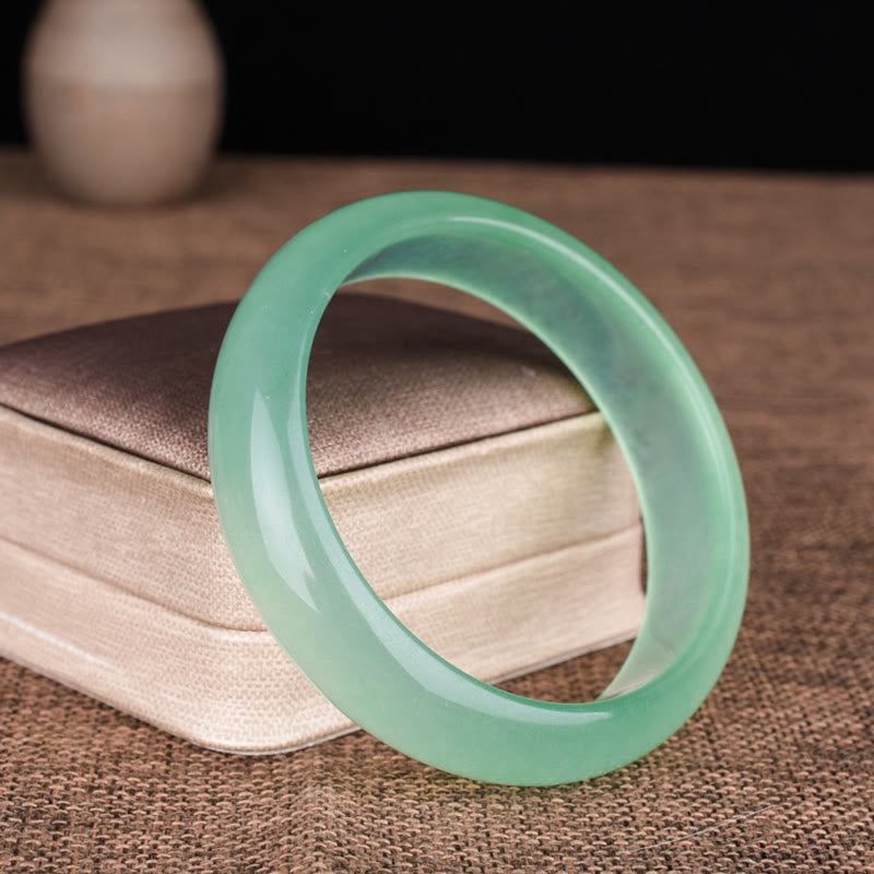 Pulsera de prosperidad curativa de la suerte de jade natural con Buddha Stones - image 5