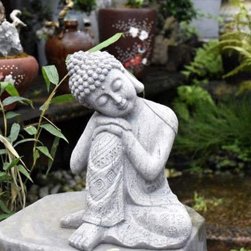 Buddha Stones Meditación tibetana Buda Bendición Compasión Serenidad Decoración del hogar