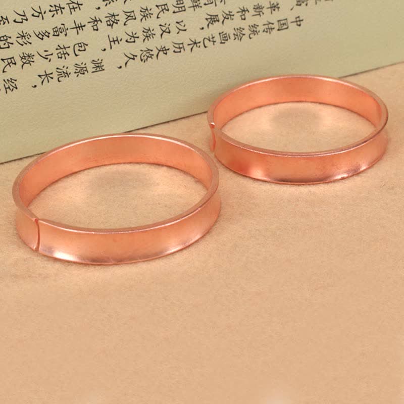 Brazalete de cobre de la suerte de la riqueza