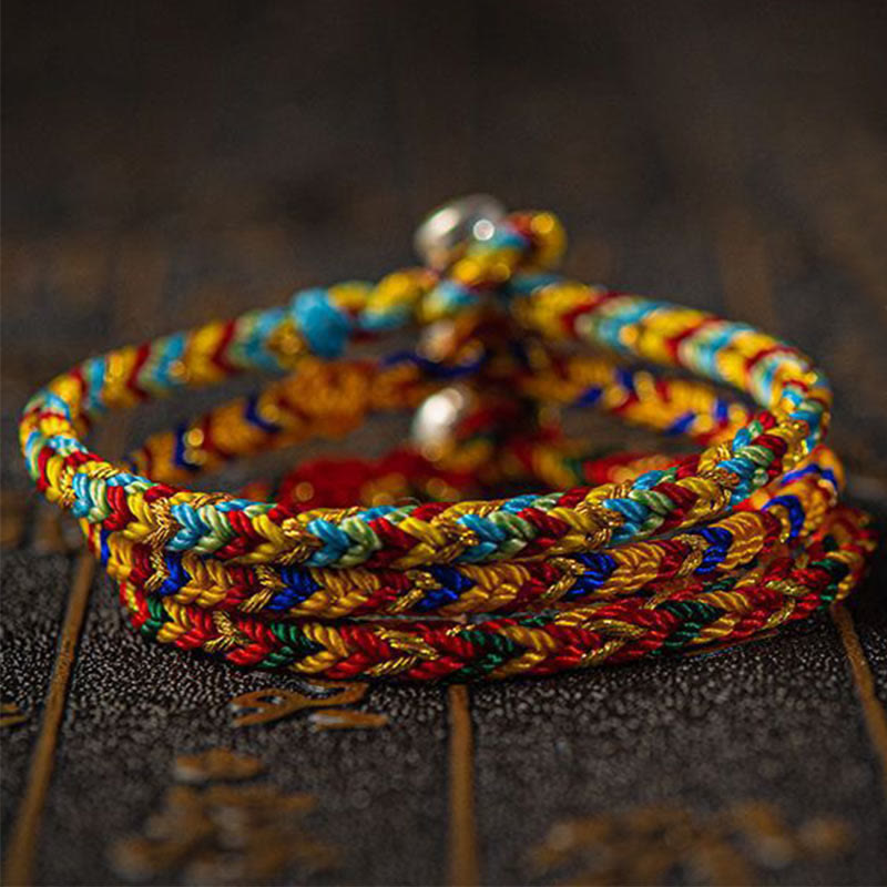 Buddha Stones;Que seas buena fortuna y éxito; Pulsera Suerte Multicolor - image 2