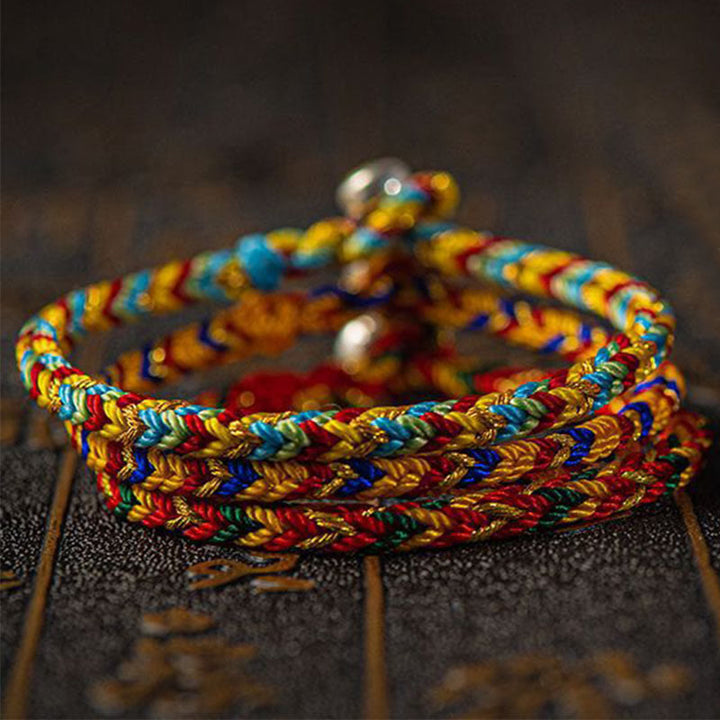 Buddha Stones;Que seas buena fortuna y éxito; Pulsera Suerte Multicolor - image 2