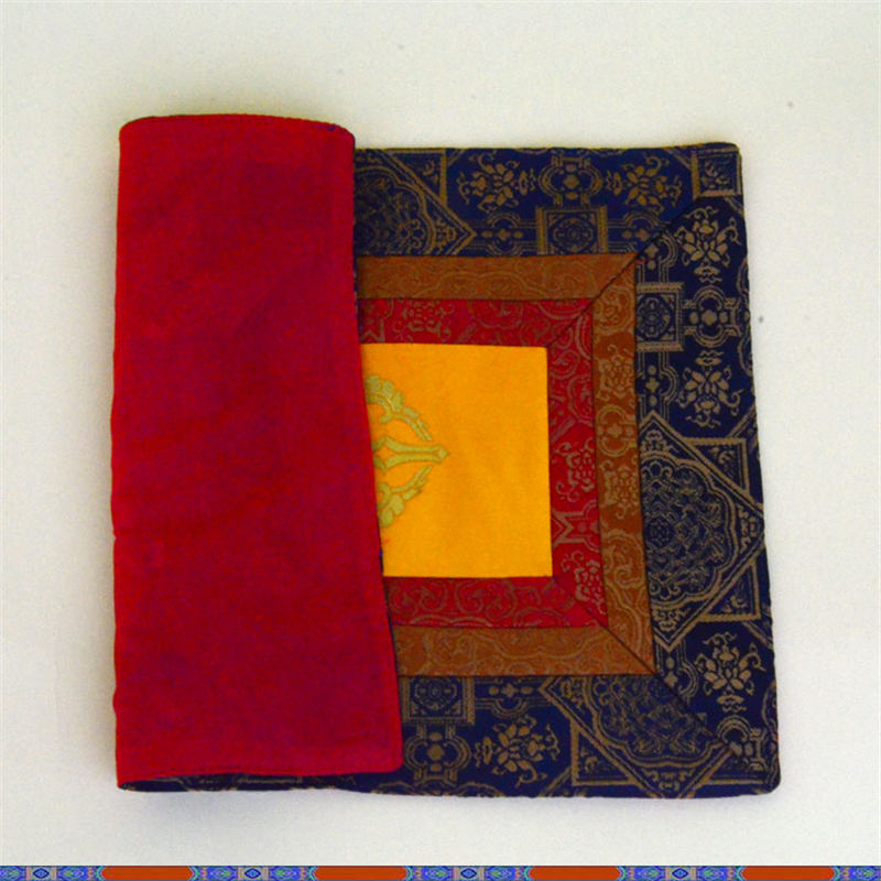 Estera para altar de oración con Buddha Stones, tapete para meditación y curación con poder espiritual Vajra