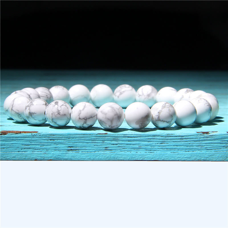 Pulsera con cuentas de equilibrio de cristal de piedra de ágata natural