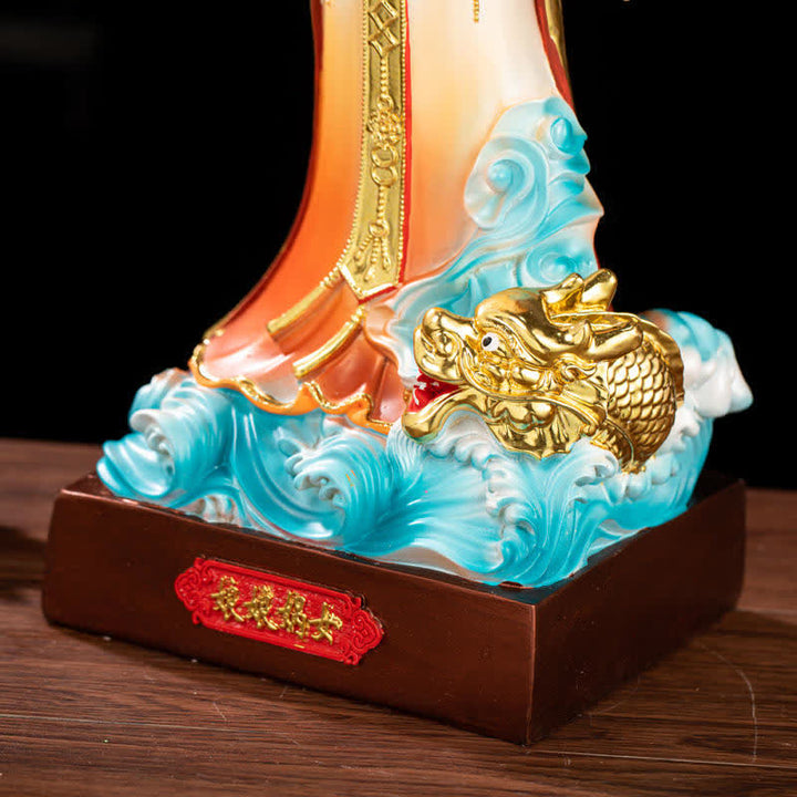 Estatua de resina de protección Bodhisattva Nuwa decoración del hogar - image 7
