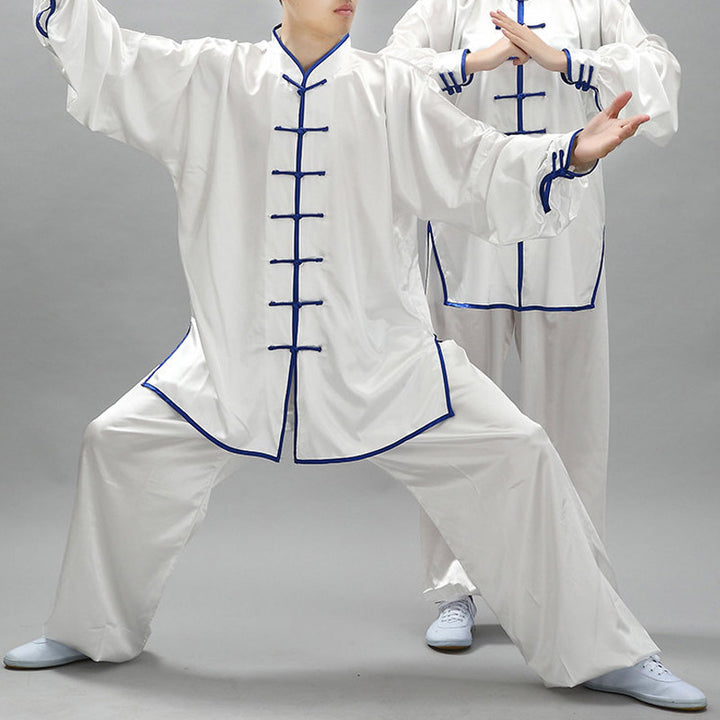 Buddha Stones patrón Simple meditación oración espiritual Zen Tai Chi Qigong práctica conjunto de ropa Unisex