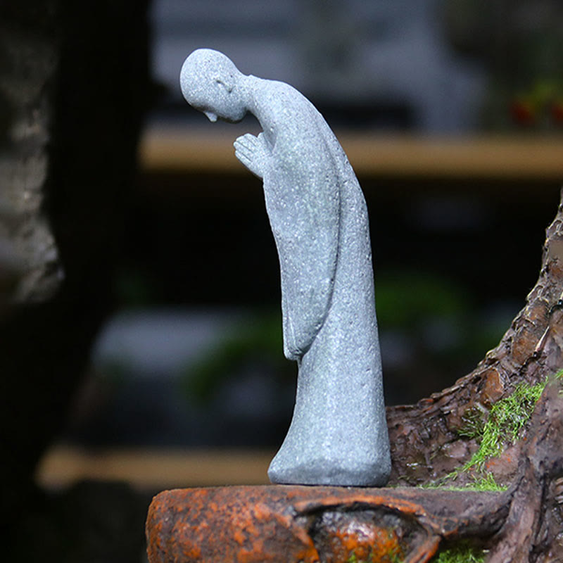 Buddha Stones Meditación Buda Monje Serenidad Decoración del Hogar - image 9