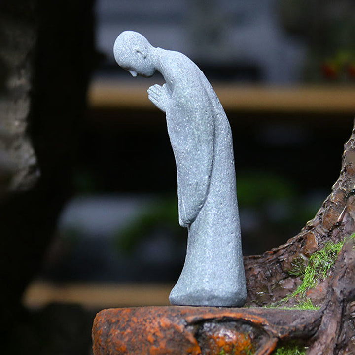 Buddha Stones Meditación Buda Monje Serenidad Decoración del Hogar - image 9