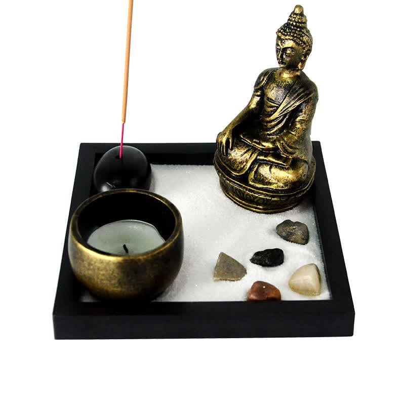 Símbolo De Buda Rocas Meditación Calma Jardín Zen Decoración Del Hogar